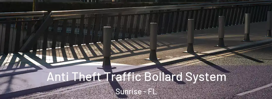 Anti Theft Traffic Bollard System Sunrise - FL