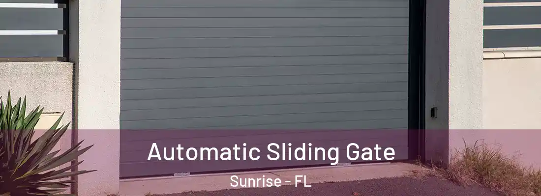 Automatic Sliding Gate Sunrise - FL