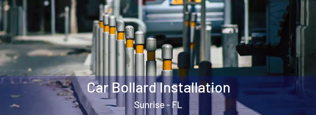  Car Bollard Installation Sunrise - FL