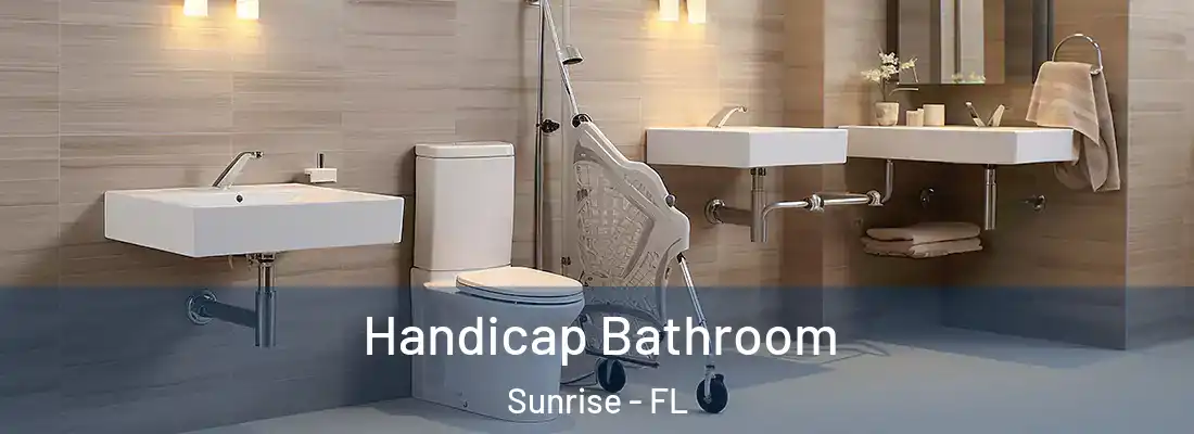  Handicap Bathroom Sunrise - FL