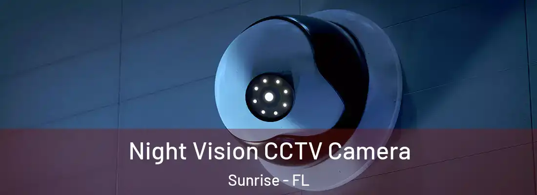  Night Vision CCTV Camera Sunrise - FL