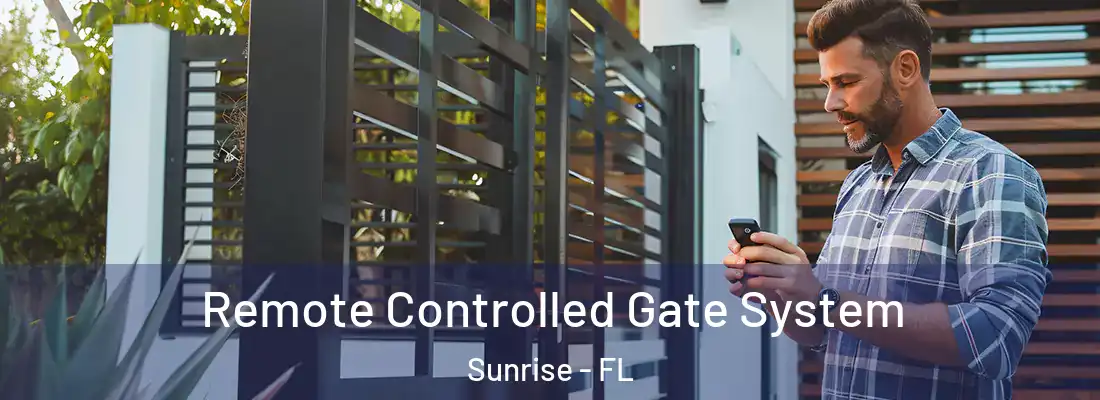 Remote Controlled Gate System Sunrise - FL